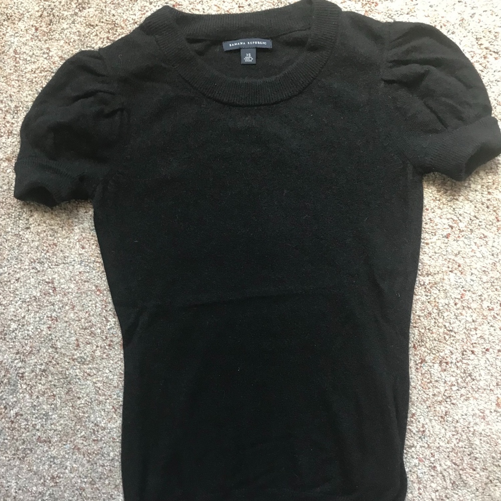 Banana Republic Short-Sleeve Sweater